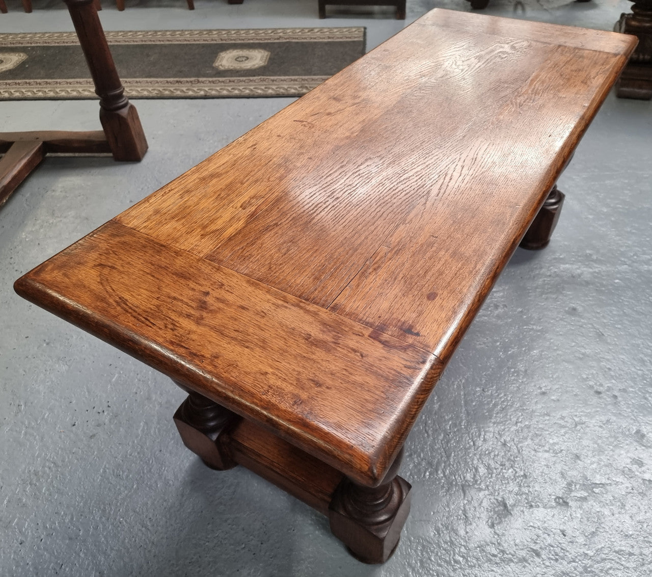Beautiful French Oak Coffee Table | Antique & Vintage | Moonee Ponds Antiques | Australia Wide Delivery
