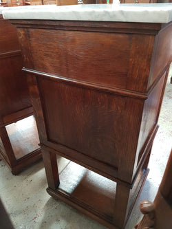 French Pair of Oak Beside Cabinets | Antique & Vintage | Moonee Ponds Antiques | Australia Wide Delivery