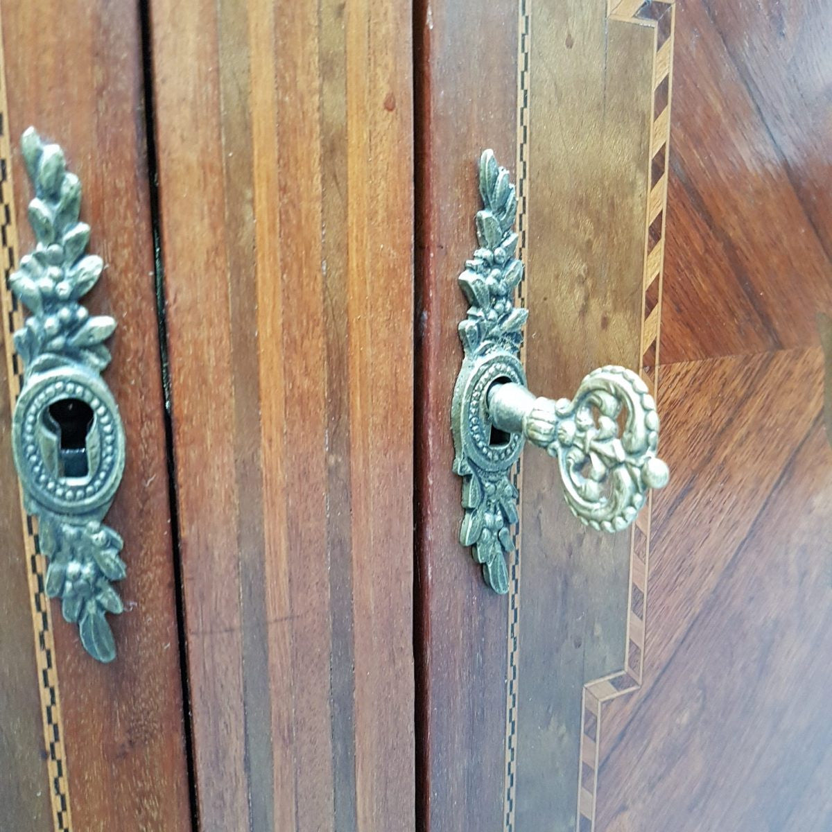 French Inlaid Cabinet