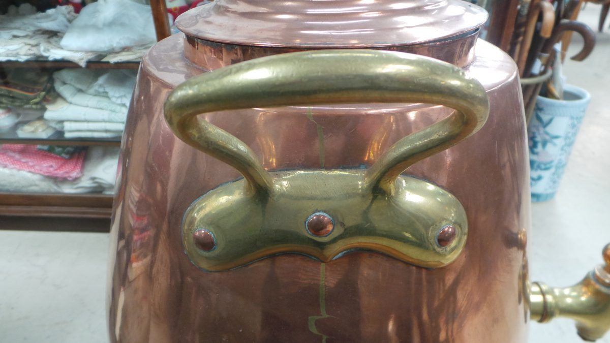 Antique Copper Water Urn