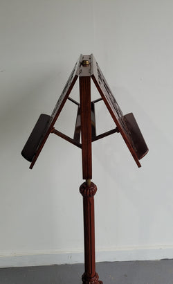 Attractive Carved “Duet” Reproduction Music Stand | Antique & Vintage | Moonee Ponds Antiques | Australia Wide Delivery