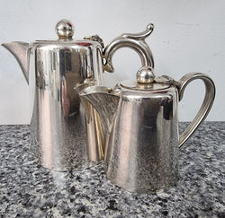 Pair of Vintage Silver-Plate Water & Milk Jug | Antique & Vintage | Moonee Ponds Antiques | Australia Wide Delivery