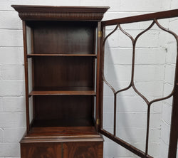 Antique Edwardian Walnut and Figured Walnut Display Cabinet | Antique & Vintage | Moonee Ponds Antiques | Australia Wide Delivery