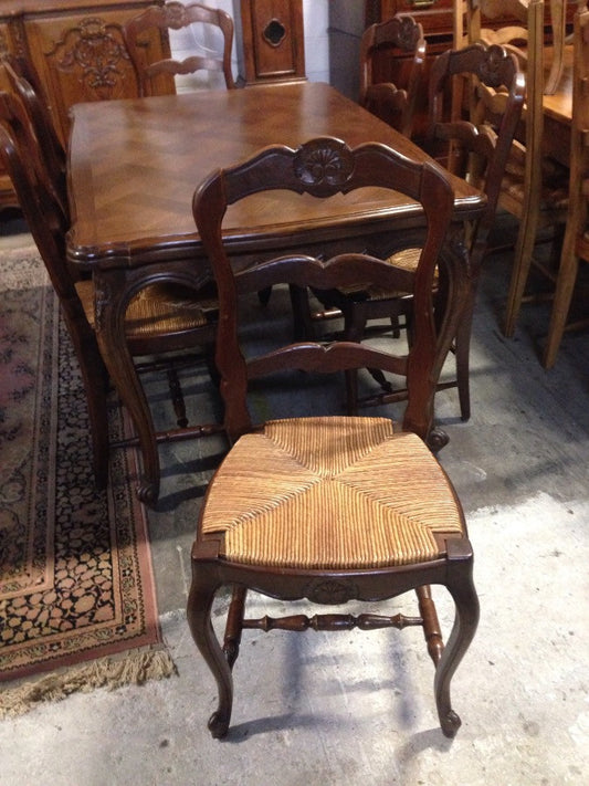 Set Of Six French Dining Chairs