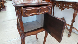 Single French Bedside Cabinet-2 | Antique & Vintage | Moonee Ponds Antiques | Australia Wide Delivery