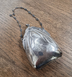 Edwardian Birmingham Silver Purse | Antique & Vintage | Moonee Ponds Antiques | Australia Wide Delivery
