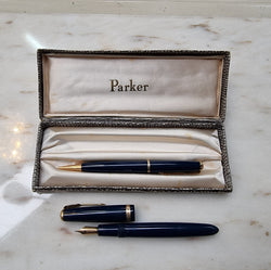 Rare Parker Duo Fold Pen Set | Antique & Vintage | Moonee Ponds Antiques | Australia Wide Delivery
