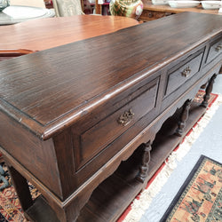 Hard To Find Vintage English Kitchen Dresser Base | Antique & Vintage | Moonee Ponds Antiques | Australia Wide Delivery