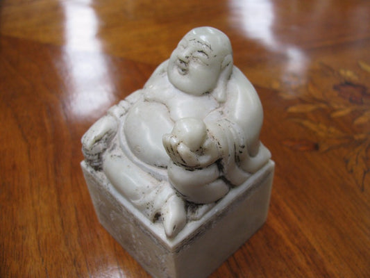 Chinese Soap Stone Buddah Seal
