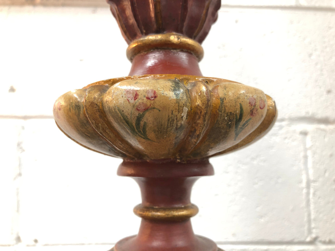 Painted Standard Lamp Base | Antique & Vintage | Moonee Ponds Antiques | Australia Wide