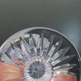 Stuart Crystal Salt & Pepper Shakers