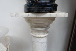 Carrara Marble Pedestal