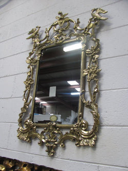 Small Brass Japanese Mirror | Antique & Vintage | Moonee Ponds Antiques | Australia Wide Delivery
