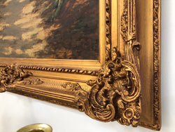 Sensational French Antique Oil Painting | Antique & Vintage | Moonee Ponds Antiques | Australia Wide Delivery