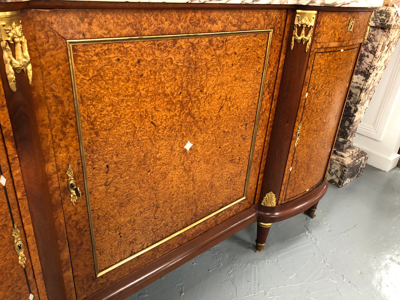 French Deco Empire style Sideboard