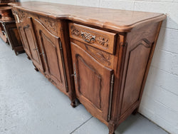 French Oak Louis XV Style Sideboard With Two Drawers & Four Cupboards | Antique & Vintage | Moonee Ponds Antiques | Australia Wide Delivery