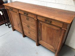 Early 19th Century Empire Oak Sideboard | Antique & Vintage | Moonee Ponds Antiques | Australia Wide Delivery