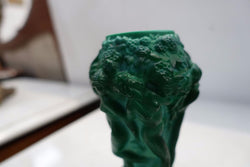 Pair Of Czechoslovakian Malachite Vases | Antique & Vintage | Moonee Ponds Antiques | Australia Wide Delivery