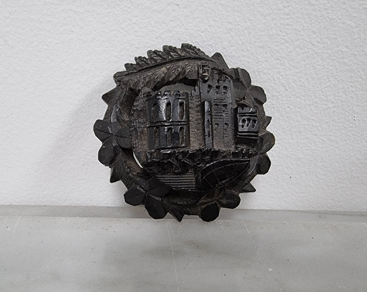 Victorian Whitby Jet Mourning Brooch | Antique & Vintage | Moonee Ponds Antiques | Australia Wide Delivery