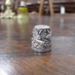 Antique Sterling Silver Thimble
