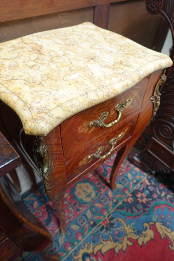 Single French Bedside Cabinet | Antique & Vintage | Moonee Ponds Antiques | Australia Wide Delivery