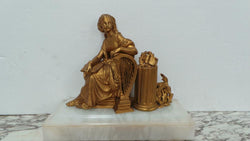French Gilt Lady Statue | Antique & Vintage | Moonee Ponds Antiques | Australia Wide Delivery