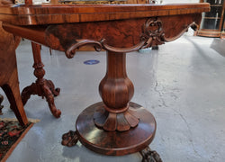 Fabulous Early Victorian Swivel Card Table | Antique & Vintage | Moonee Ponds Antiques | Australia Wide Delivery