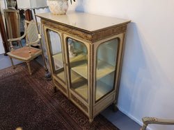 19th Century Painted & Gilt Two Door Vitrine | Antique & Vintage | Moonee Ponds Antiques | Australia Wide Delivery