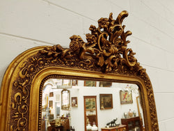 19th Century French Louis XV Style Gilt Wall Mirror | Antique & Vintage | Moonee Ponds Antiques | Australia Wide Delivery