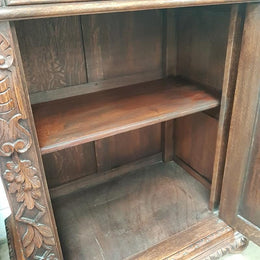 French 20th Century Carved Cabinet
