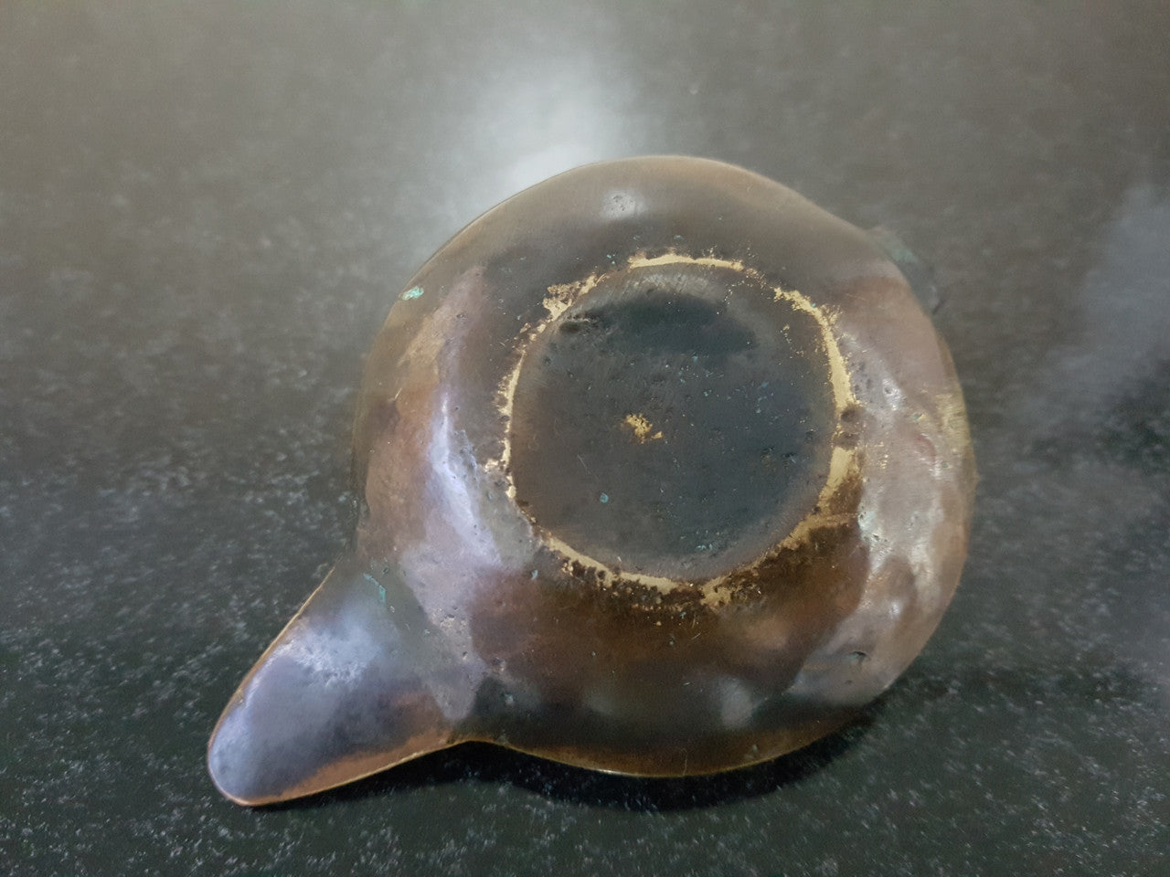 Antique Roman Style Bronze Oil Lamp Traces Of Original Gilding | Antique & Vintage | Moonee Ponds Antiques | Australia Wide Delivery