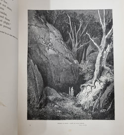 Dantes The Vision of Purgatory & Paradise together with The Vision of Hell 2 Volumes | Antique & Vintage | Moonee Ponds Antiques | Australia Wide Delivery
