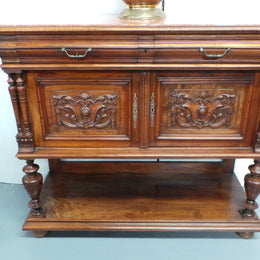 Antique 19th Century French Walnut Buffet