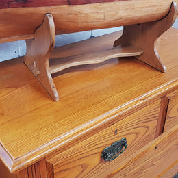 English Oak Edwardian Chest Of Drawers