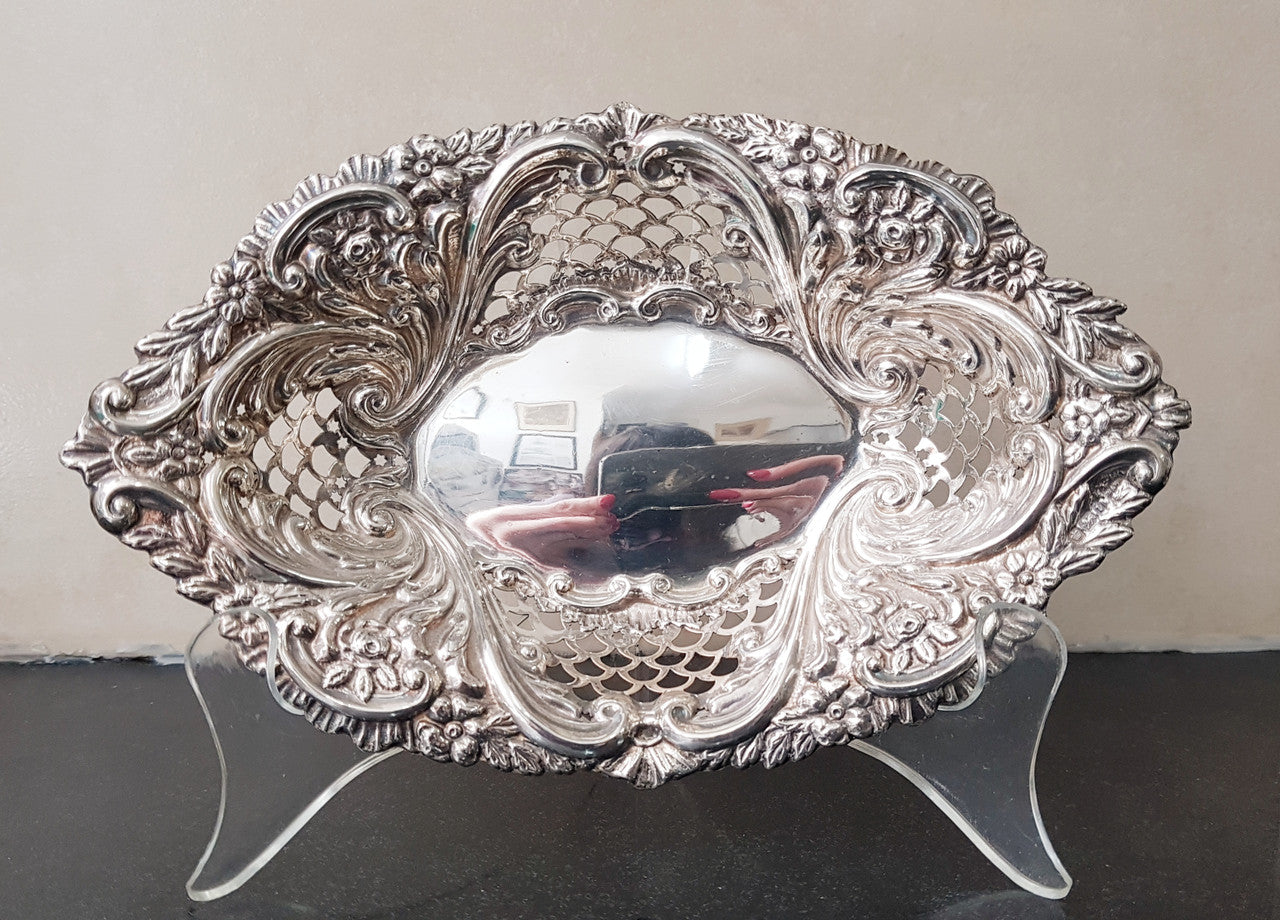 Sheffield Sterling Silver - Walker & Hall Bowl | Antique & Vintage | Moonee Ponds Antiques | Australia Wide