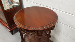 French Louis XVI Style Carved Two Tier Table | Antique & Vintage | Moonee Ponds Antiques | Australia Wide Delivery