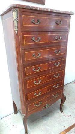 French Mahogany Semainier-2 | Antique & Vintage | Moonee Ponds Antiques | Australia Wide Delivery
