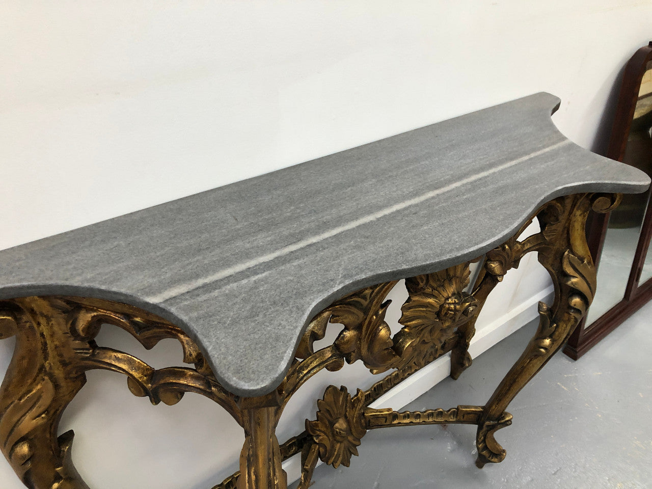 Antique French Louis XV Style Marble Top Console Table | Antique & Vintage | Moonee Ponds Antiques | Australia Wide Delivery