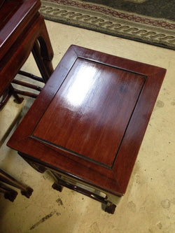Chinese Rosewood Nest Of Tables | Antique & Vintage | Moonee Ponds Antiques | Australia Wide Delivery