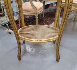 Stunning Louis XV Style Two Tier Marble Topped Gilt Lamp-Side Table | Antique & Vintage | Moonee Ponds Antiques | Australia Wide Delivery