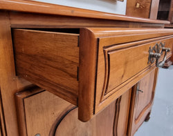 French Walnut Louis XV Style Three Door Sideboard | Antique & Vintage | Moonee Ponds Antiques | Australia Wide Delivery