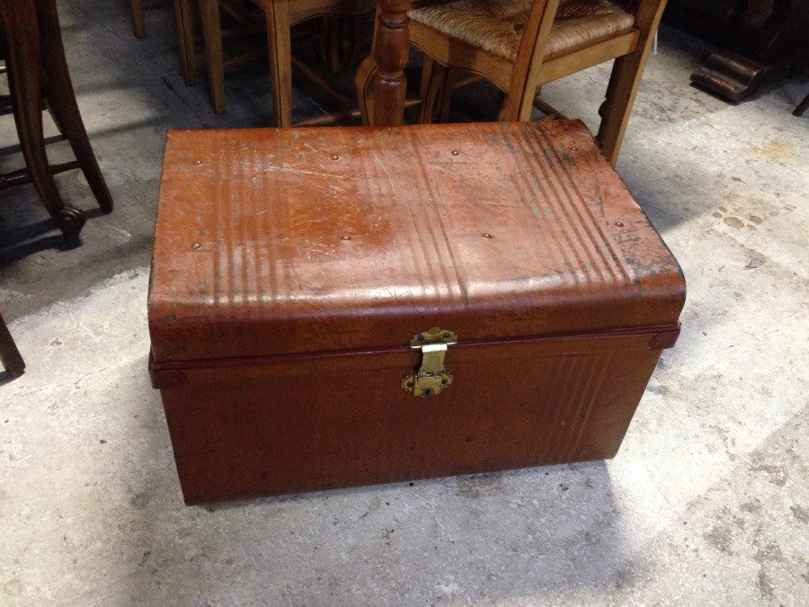 English Tin Trunk