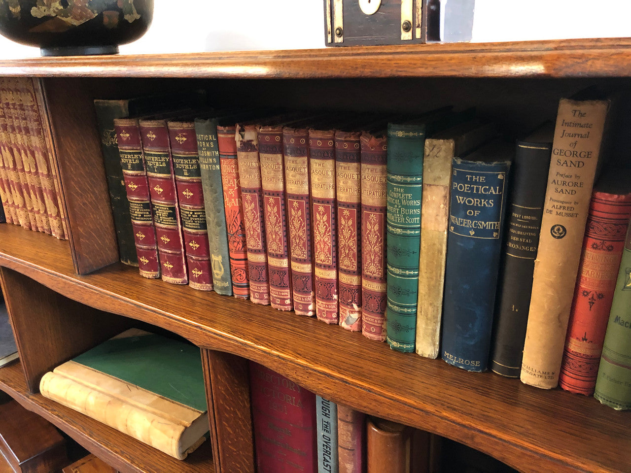 Beautiful French Oak Bookcase With Drawers | Antique & Vintage | Moonee Ponds Antiques | Australia Wide Delivery