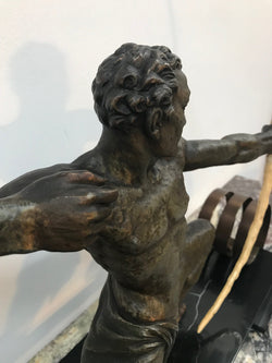 French Art Deco Archer Sculpture | Antique & Vintage | Moonee Ponds Antiques | Australia Wide Delivery