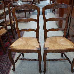 Set Of 8 French Dining Chairs