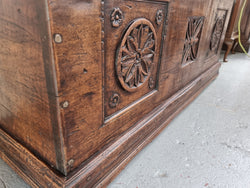 Early 19th Century French Chestnut Wood Coffer | Antique & Vintage | Moonee Ponds Antiques | Australia Wide Delivery