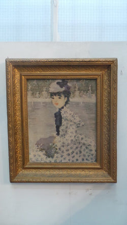 Framed Print of Lady | Antique & Vintage | Moonee Ponds Antiques | Australia Wide Delivery