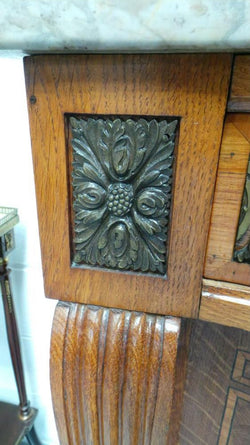 Pair of French Art Deco Oak Inlaid Cabinets | Antique & Vintage | Moonee Ponds Antiques | Australia Wide Delivery