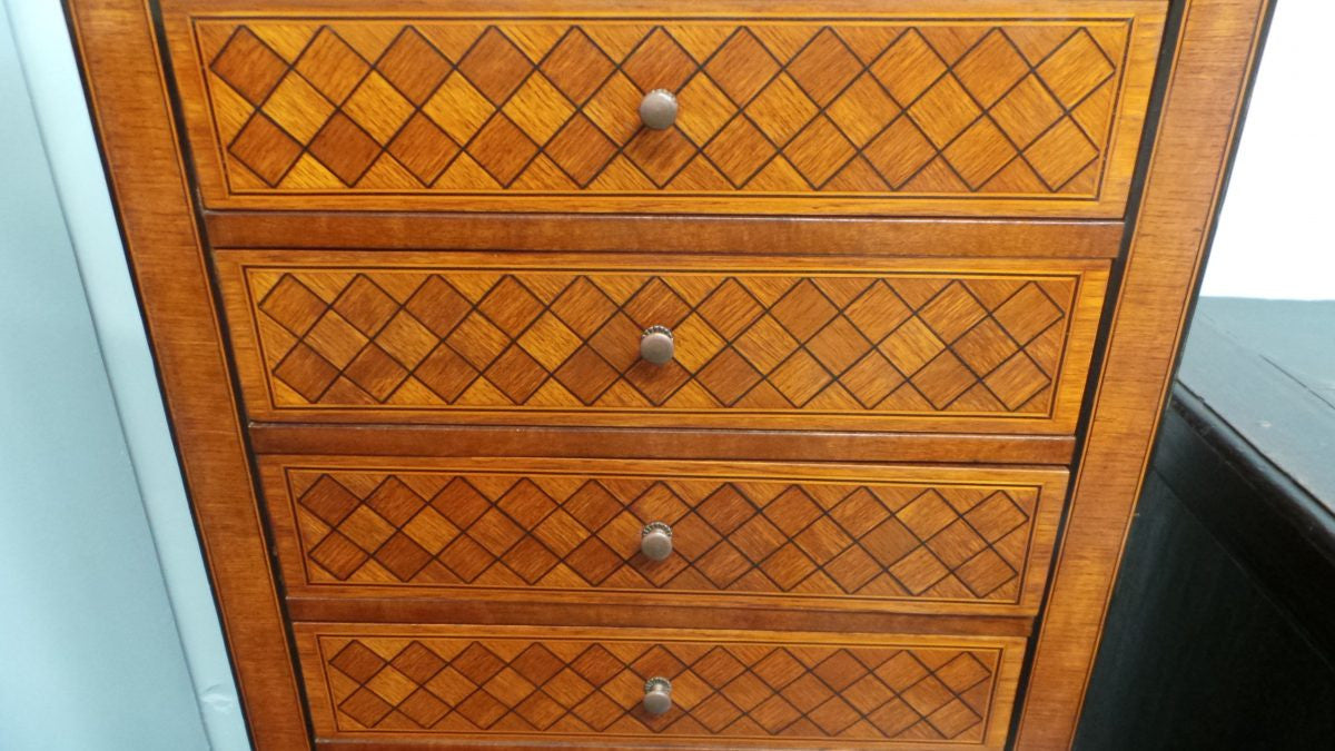 French Inlaid Semainier-1 | Antique & Vintage | Moonee Ponds Antiques | Australia Wide Delivery
