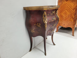 Rare French Louis XV Style Hand Painted Miniature Bombe Commode | Antique & Vintage | Moonee Ponds Antiques | Australia Wide Delivery